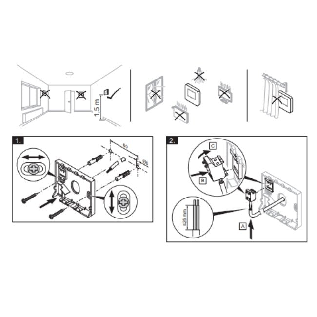 MiSet - Régulateur Modulant, filaire, Programmable Et Connectable - Thermosia - Saunier Duval