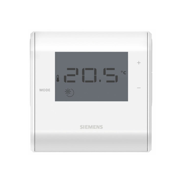 Thermostat ambiance pour chauffage avec batterie RDD50.1