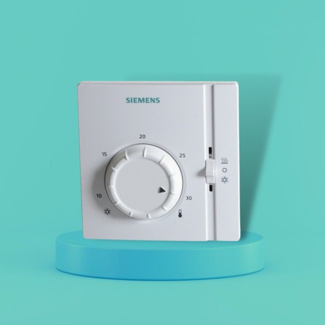 Thermostat d'ambiance RAA41 - Pour systèmes de chauffage ou de  rafraichissement - Siemens