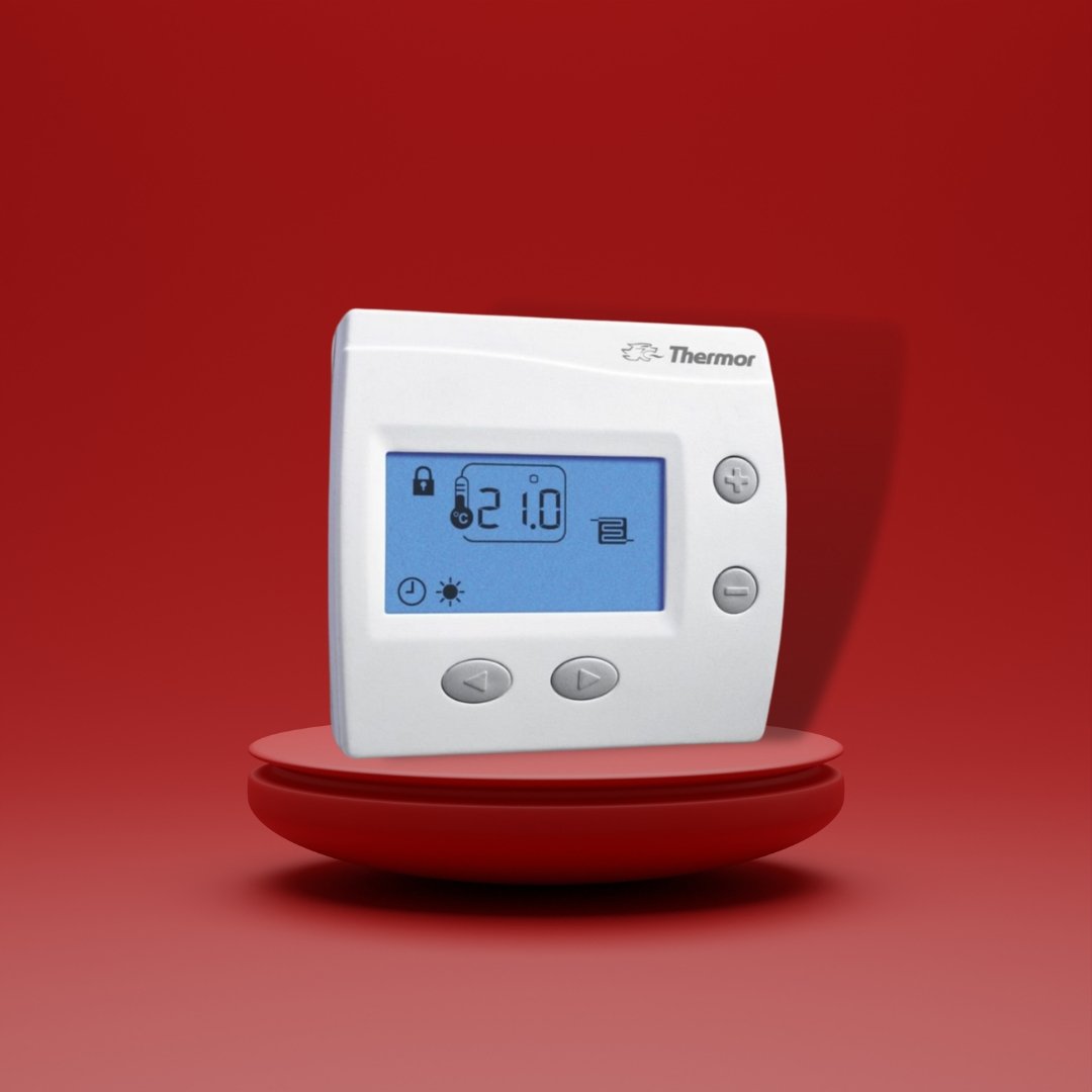 Thermostat d'ambiance digital programmable filaire FloorControl