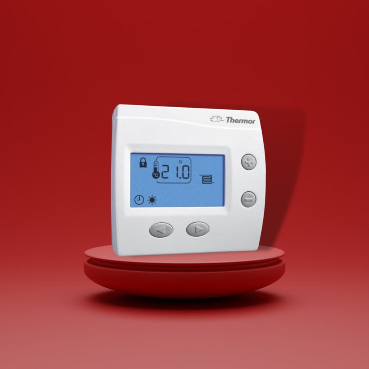 Thermostat programmable – hebdomadaire filaire - Proachats