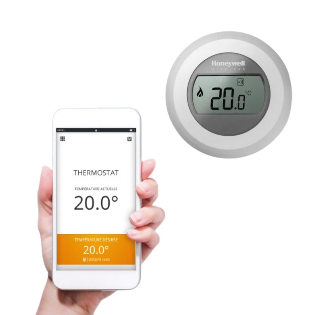 Thermostat d'ambiance sans fil connecté Y87RF