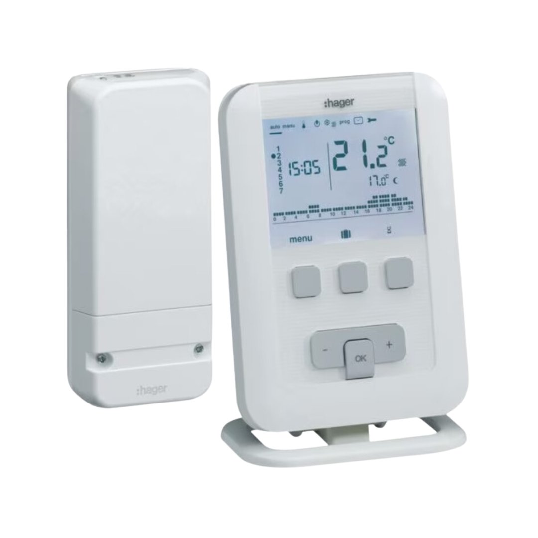 Thermostat radio EK560 - Thermosia - Hager